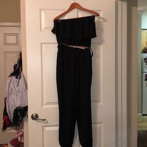 Strapless jumpsuit princess by Vera wang